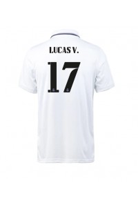 Real Madrid Lucas Vazquez #17 Fotballdrakt Hjemme Klær 2022-23 Korte ermer